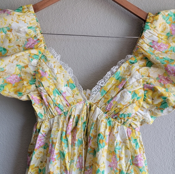 For Love And Lemons Tamra Mini Dress - Picture 7 of 8